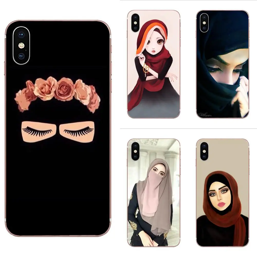 Мусульманские исламские глаза для девочек удивительный пейзаж Xiaomi Redmi Mi 4 7A 9T K20 CC9