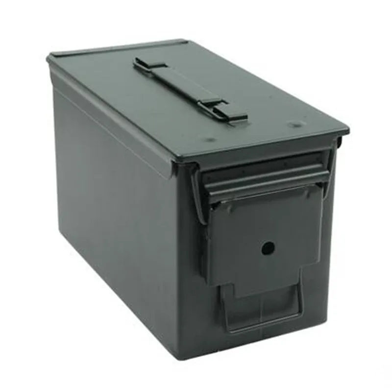 Высококачественная стальная коробка для хранения в стиле милитари жестянка с