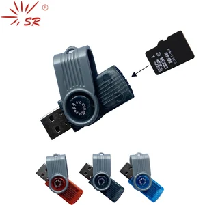 SR Whirl USB кардридер 2,0 адаптер флэш-накопитель для планшетов ноутбуков Поддержка Micro SD TF 64 ГБ карта памяти
