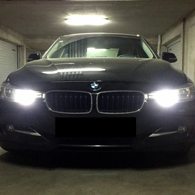 2 шт. ошибок PW24W PWY24W белый 10-SMD указатели поворота светодиодный лампы для SKODA OCTAVIA III 2013-up фары дневного света DRL