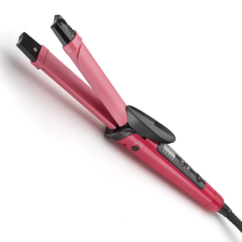 Made In China Hair Curler And Straightener Curlers Automaic Ceramic Crimper Electric 2 in 1 Flat Iron | Красота и здоровье