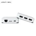 LOYALTY-SECU 3 USB порта Bluetooth беспроводной Wi-Fi Ethernet принтер адаптер для сервера печати белый