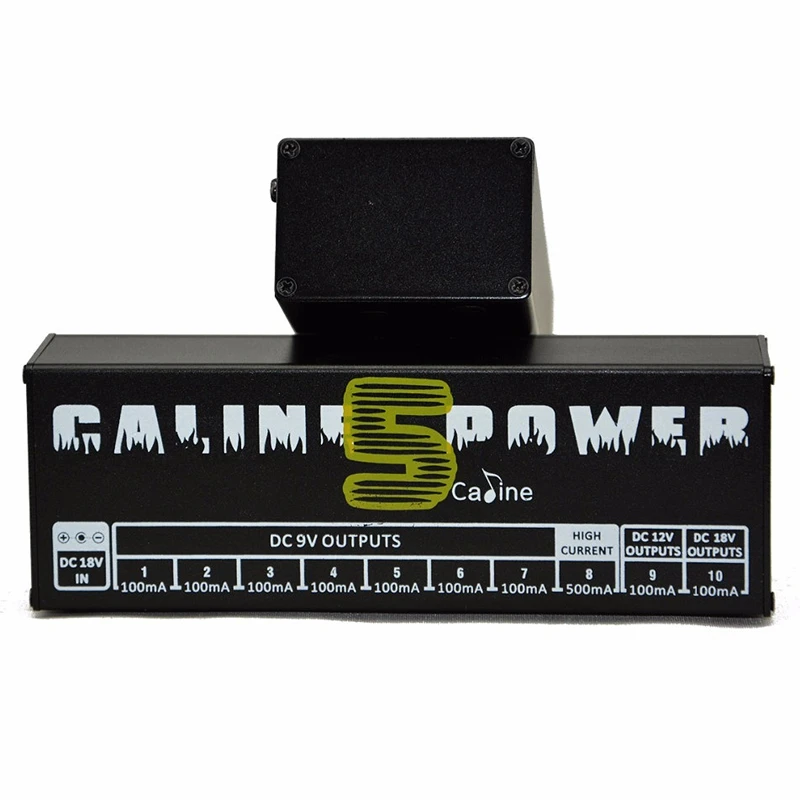 Caline Cp-05 Guitar Effect Pedal Power 10 Isolated Output 18V with Voltage Short Circuit / Overcurrent Protection | Спорт и