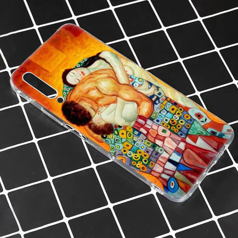 Kiss by Gustav Klimt Soft Silicone Phone Case for Huawei Honor 20 20i 10i 10 9 8 Lite 9X 8X 8A 8S 7S 7A Pro View Play3 Cover | Мобильные