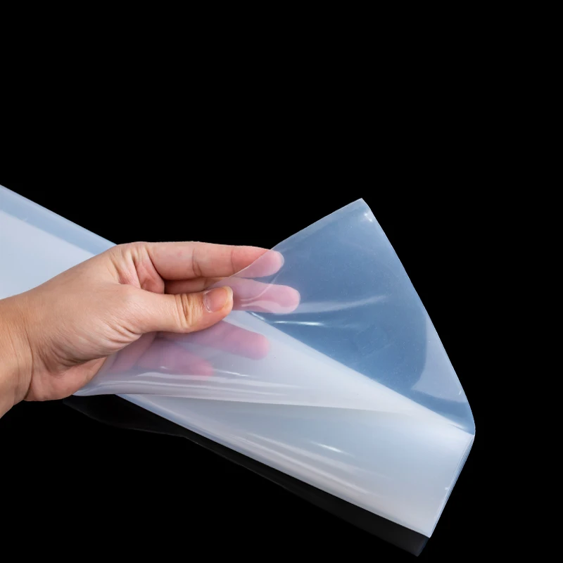 Лист силиконовой резины стойкой к 500*500 мм прозрачный плиты мат высокого