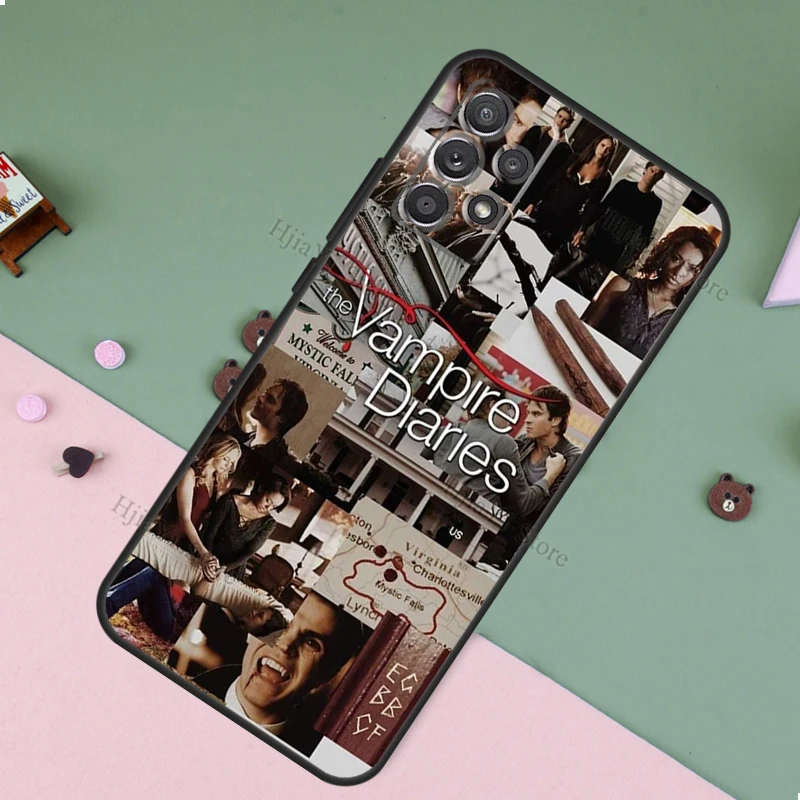Футляры "Дневники вампира" для Samsung A53 A33 A23 A13 A73 A12 A22 A32 A42 A52 A72 A50 A51 A71 A14 A34 A54.