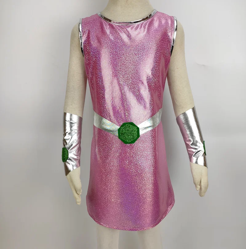 2020 New costume Teen Starfire Cosplay for Kids TuTu Dress  Halloween Costume (3-9Years)  Party Dress