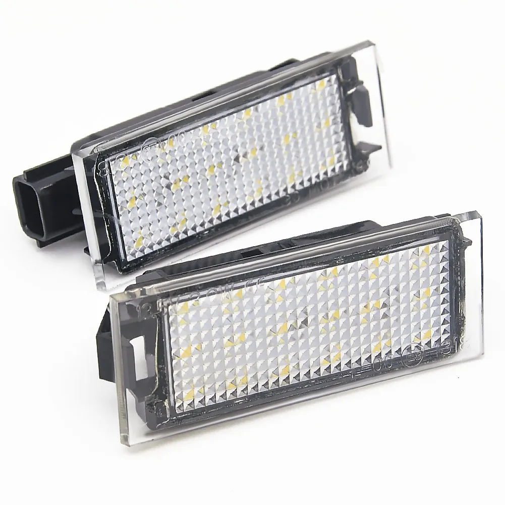 2017 Hot LED License Plate Light Lamp for RENAULT Modus / Grand Modus / Scenic II 5D / Scenic III 5D / ZOE