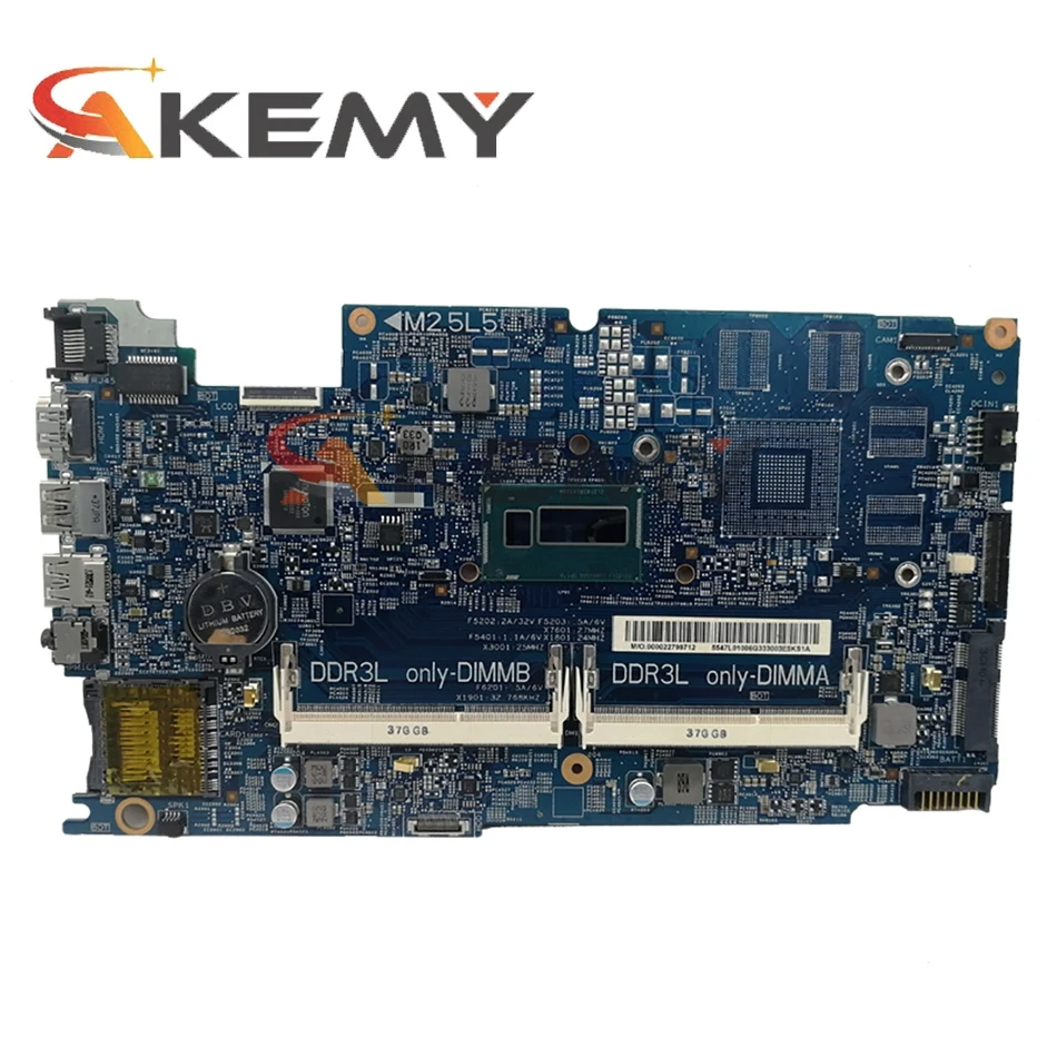 Оригинальная материнская плата для ноутбука DELL Inspiron 7537 I7-4500U SR16Z DOH50 12311-2 ПРБ: KJ7NX |