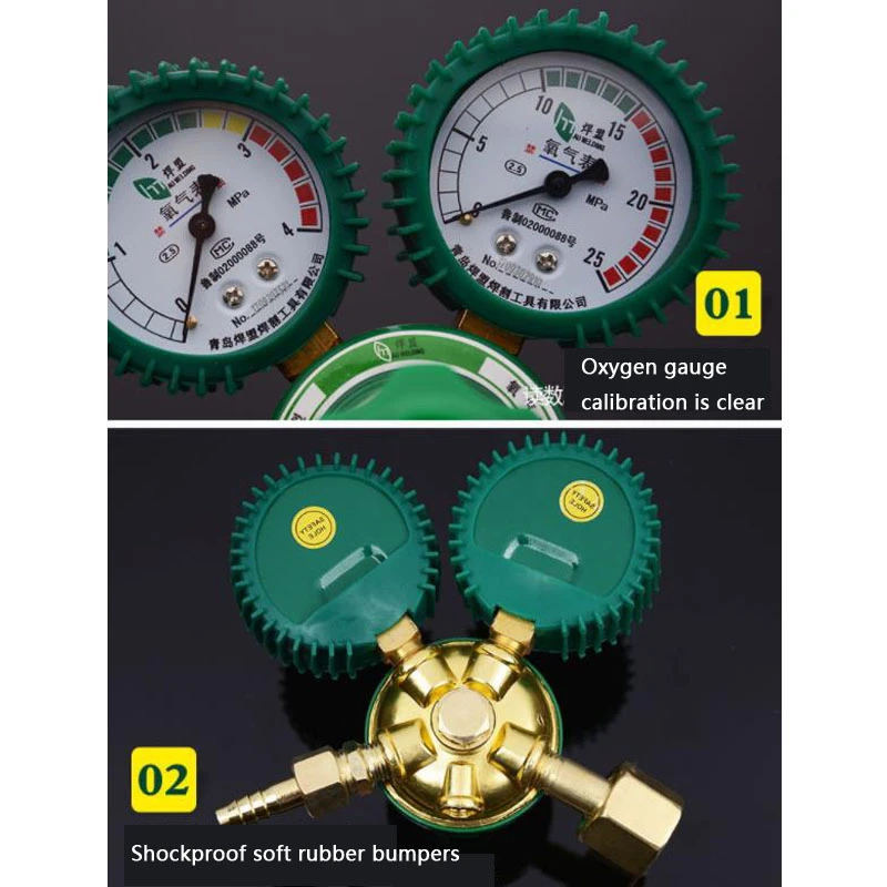 Ламеция противоударный кислорода редуктор регулятора метровая Давление