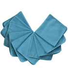 SINLAND Home Микро волокно вафельное плетение полотенце микрофибра для чистки кухни салфетки для сушки посуды полотенце для рук s 16inX24in 3 шт