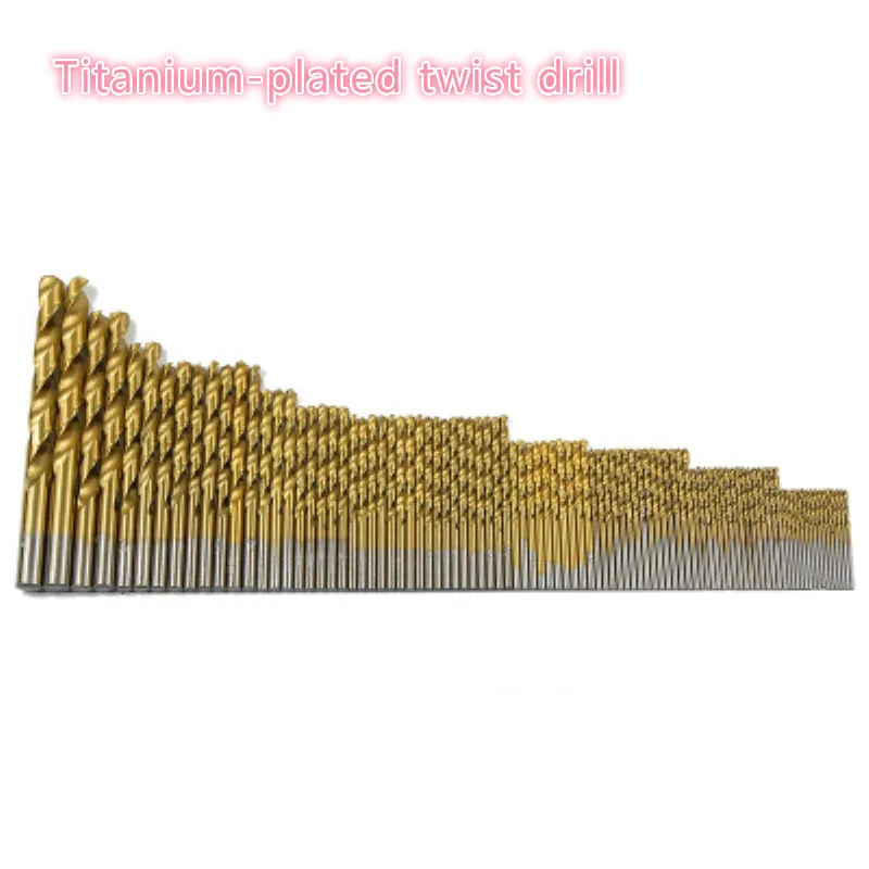 

50/99 шт./компл. спиральное сверло, пила из быстрорежущей стали, высокоскоростное сверло с титановым покрытием, деревообрабатывающий инструме...