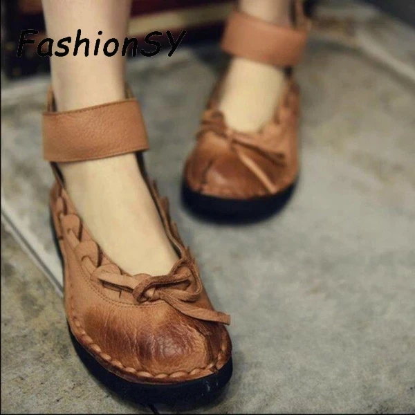 Сандалии женские в римском стиле плоская подошва повседневные Нескользящие