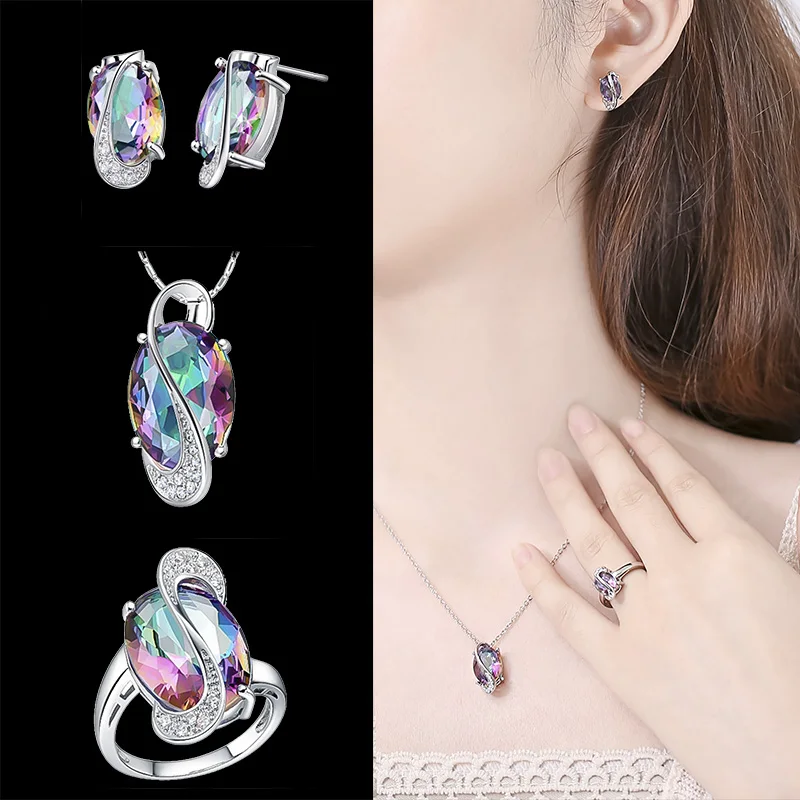 Новый популярный ювелирный изысканный набор seven rainbow светильник роскошный модный