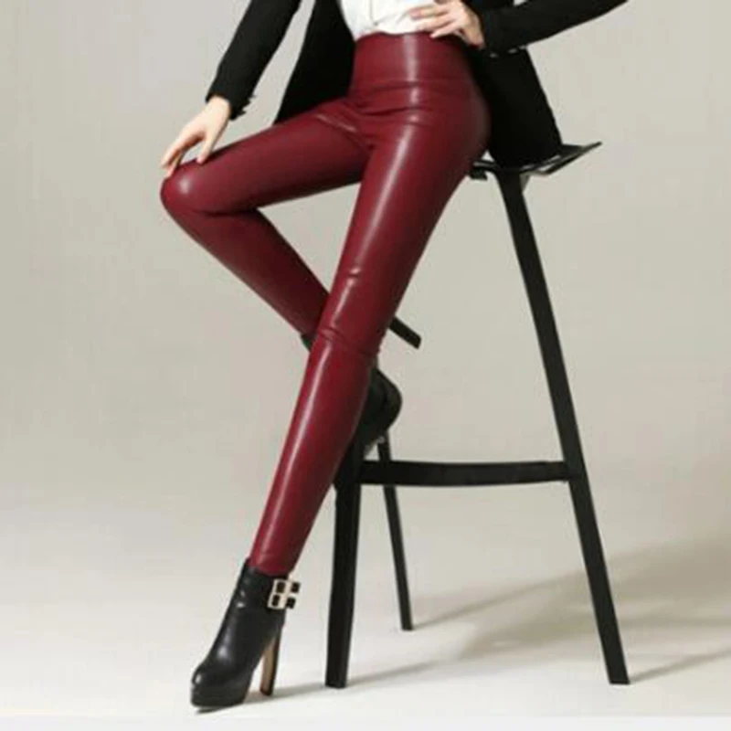 Новинка 2020 женские леггинсы с высокой талией трикотажные брюки разноцветные