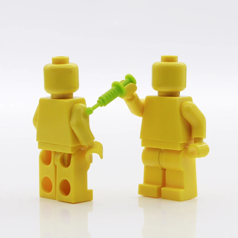 Совместимый кубики MOC военные медицинские аксессуары блоки инъекционная Лупа