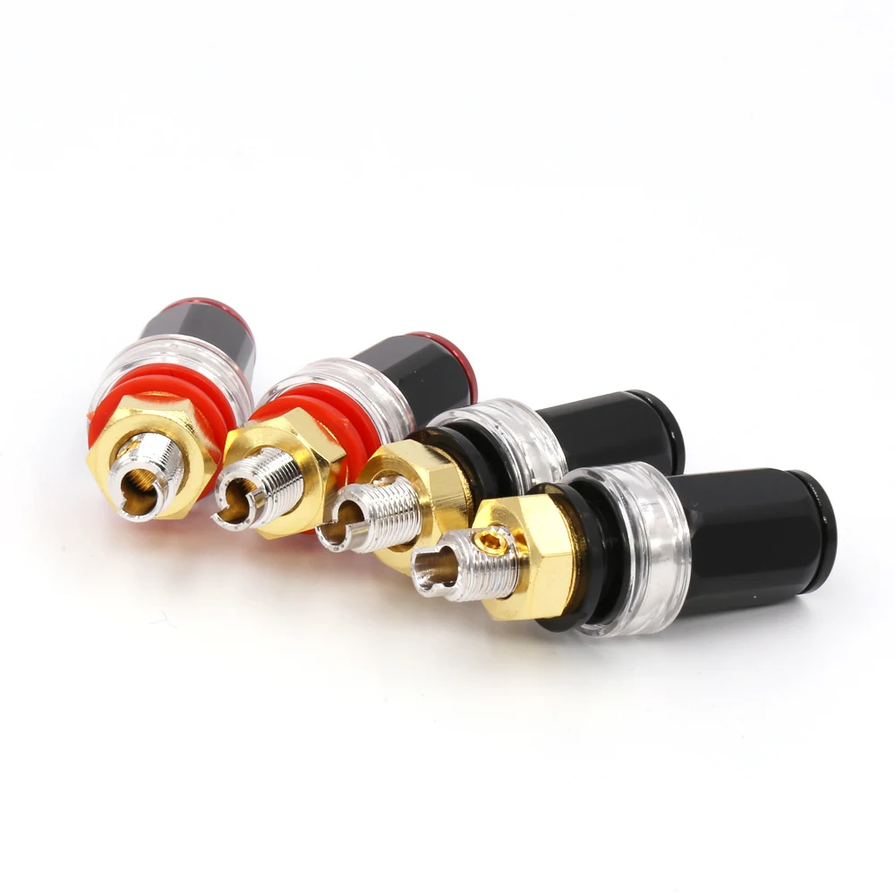 Родиевое покрытие высококлассный усилитель колонка Клеммная Клемма связывающая