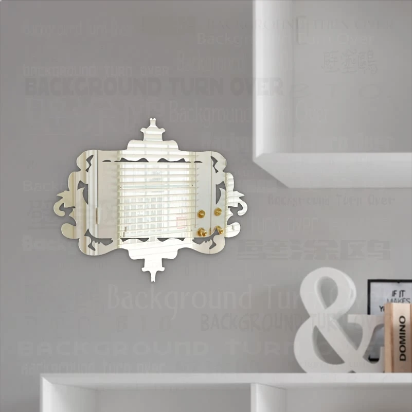 Зеркало настенное в античном стиле зеркальный Декор для дома гостиной роскошный