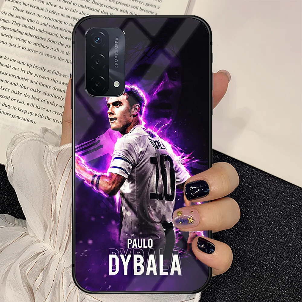 

Paulo Dybala Soccer 10 Phone Tempered Glass Case Cover For oppo realme find a x c xt gt 2 53 3 6 7 50 11 Pro lite 5g Silicone
