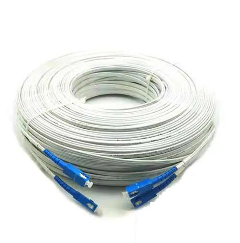 

Outdoor Drop Cable SC/UPC- SC/UPC SM Duplex FTTH SC UPC Drop Patch Cable ,Singlemode Fiber Optic Jumper Cable 10m 20m 30m