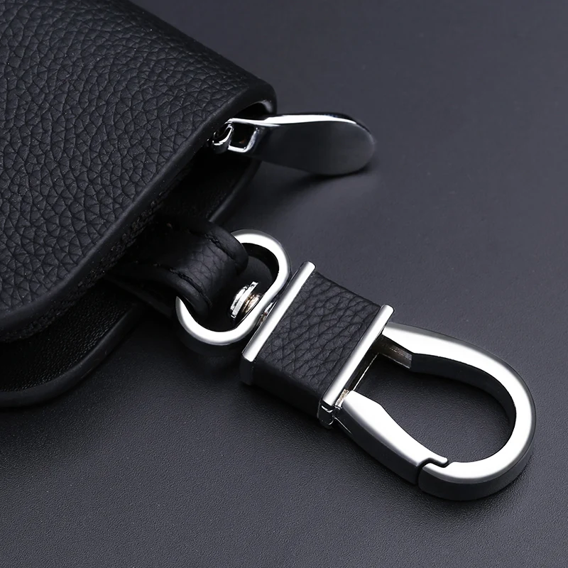 

leather cowhide Car key case car key chain car key bag for cadillac xts/xt4/xt5/atsl/ct6/srx