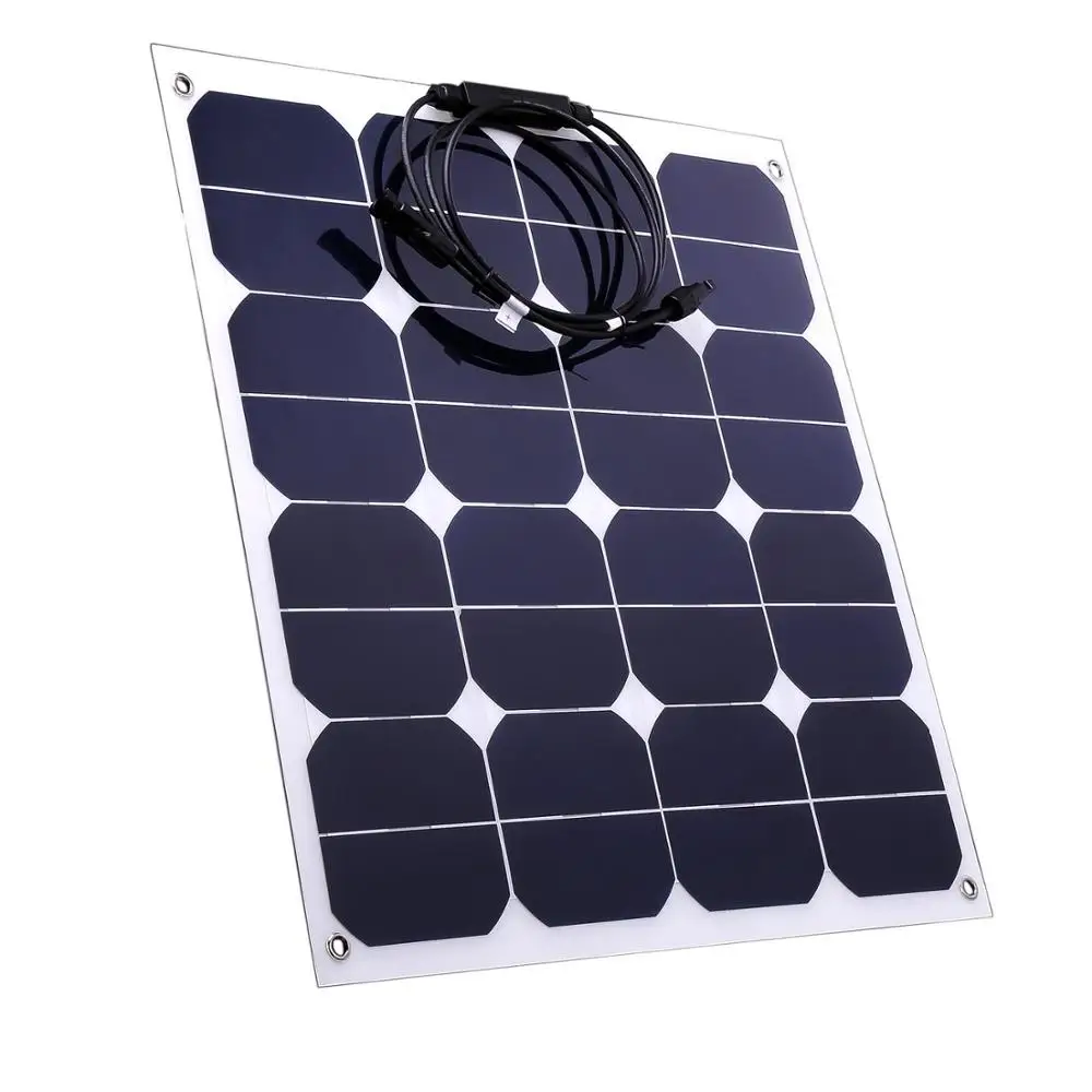 Заводская цена sunpower гибкие солнечные панели 50 Вт для продажи