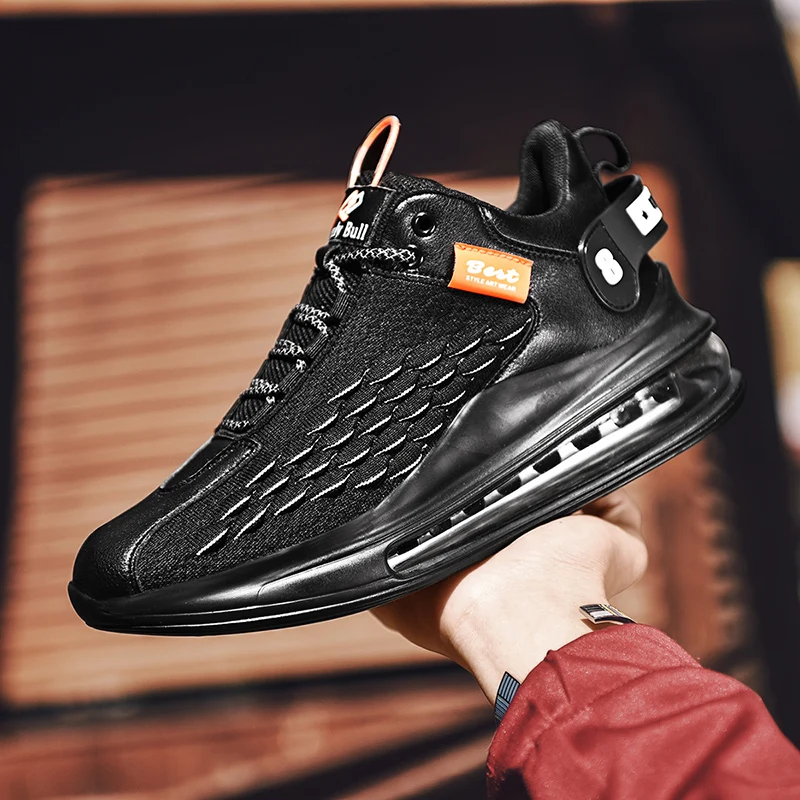 

Men's Sport Running Shoes 2020 New Air Cushioning Sneakers Breathable Mesh Jogging Shoes Size 39-47 Sneakers for Men