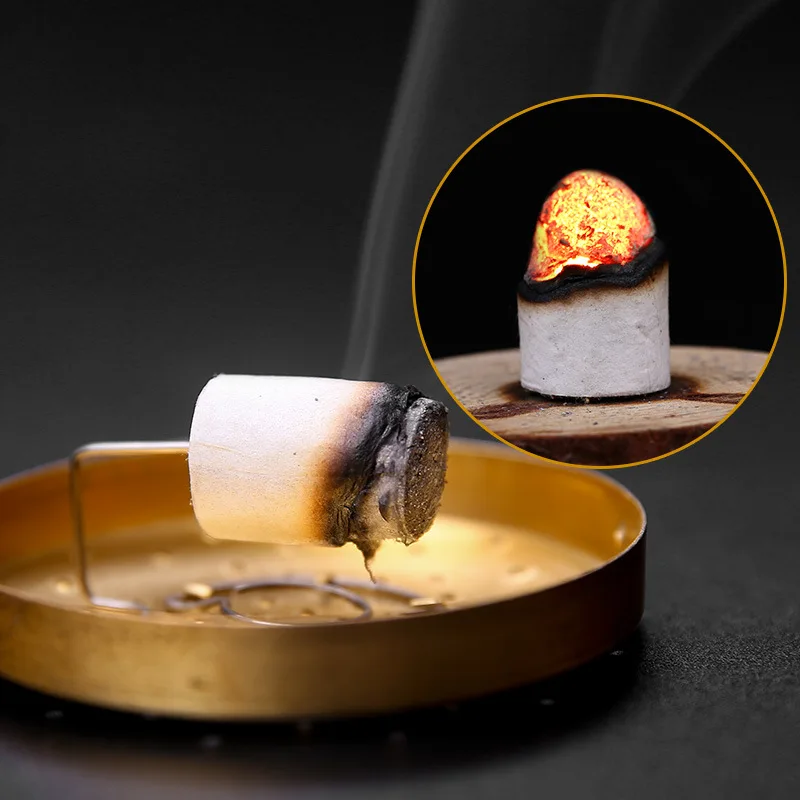 Пять лет 108 золото мокса конус полностью ручной работы прижигание крышки коробки