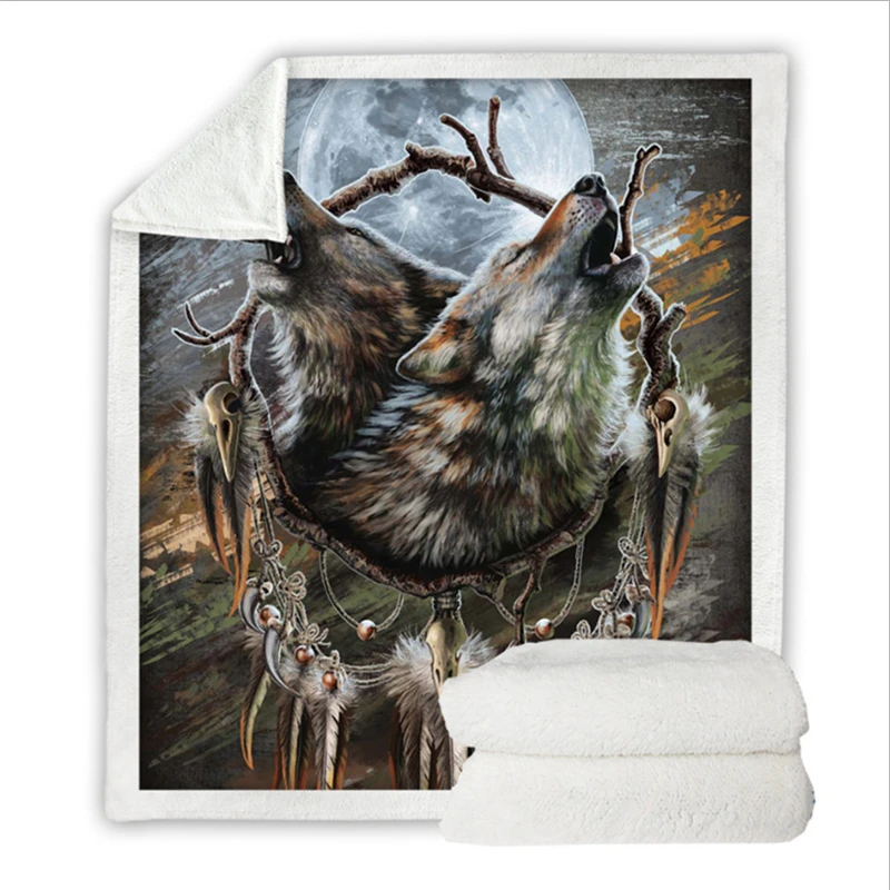 Рождественские украшения для дома с принтом Птицы мультфильм одеяло диван