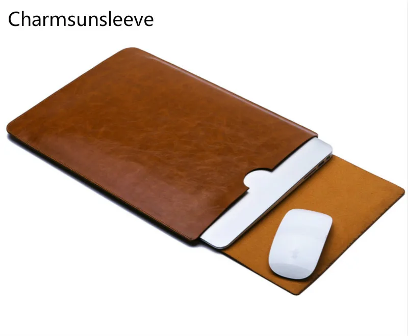 

Charmsunsleeve, для Samsung Galaxy Tab A 10,1 (2019) 2019 Ультратонкий чехол для планшетного ПК, чехол из микрофибры с кожаным рукавом