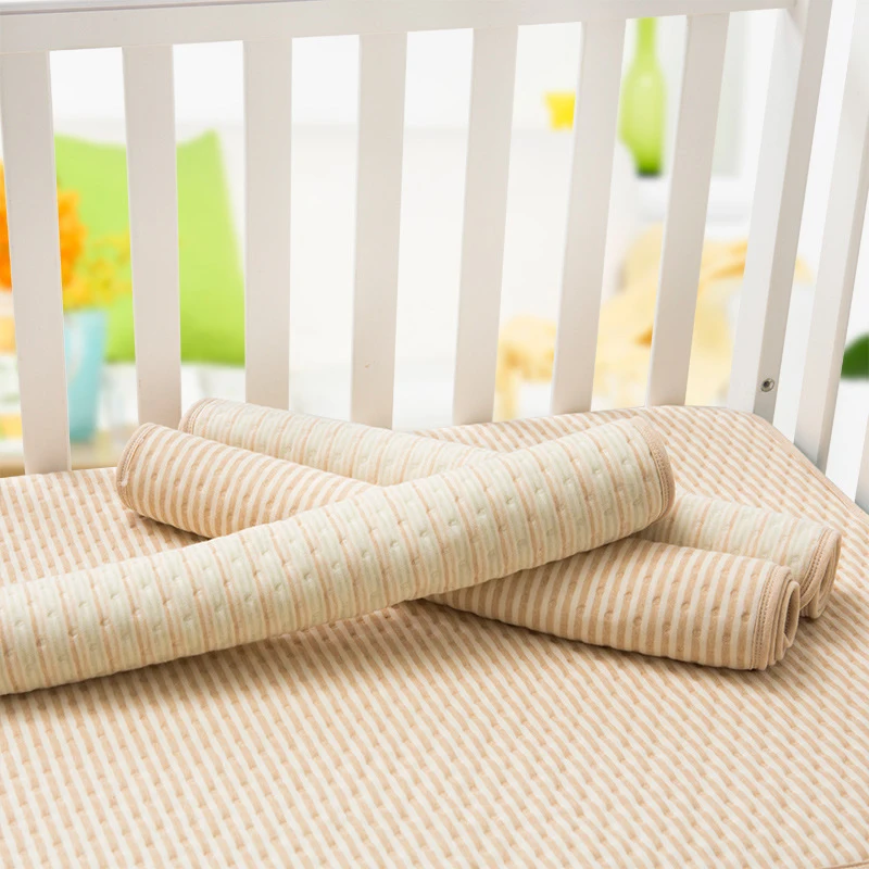 

Портативный Пеленальный матрас для новорожденных, дышащий, моющийся, полосатый