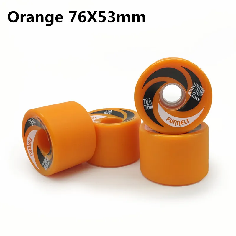 Дорожные шины 83A 82A антивибрационные колеса для скейтборда 75 мм 76 прочные