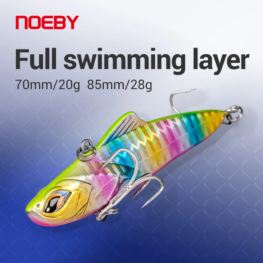 

Noeby VIB Sinking Fishing Lures 20g 28g Rattling Wobblers Crankbait Vibration Hard Bait Pike Winter Fishing Tackle