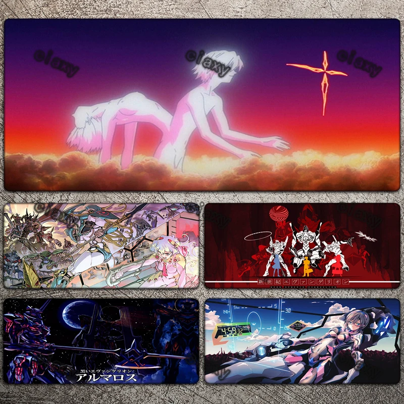 

3d Evangelion Mouse Pad Xxl Deskmat Diy Computer Desk Mat PC Gamer Cabinet Big Mausepad Keyboards Accessories Pad On The Table