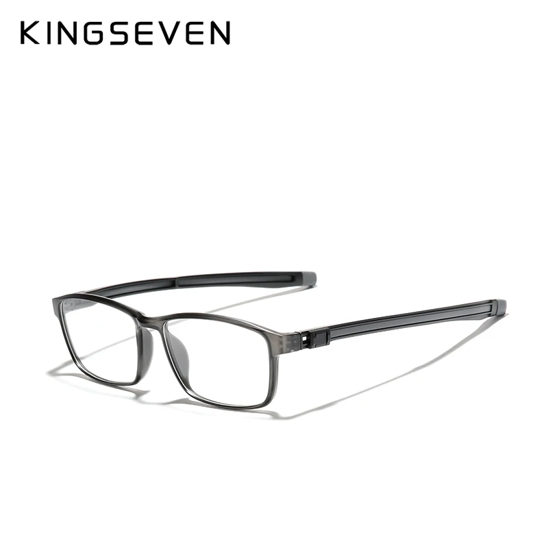 Оправа для очков KINGSEVEN TR90 Мужская Ультралегкая квадратная Рецептурные очки