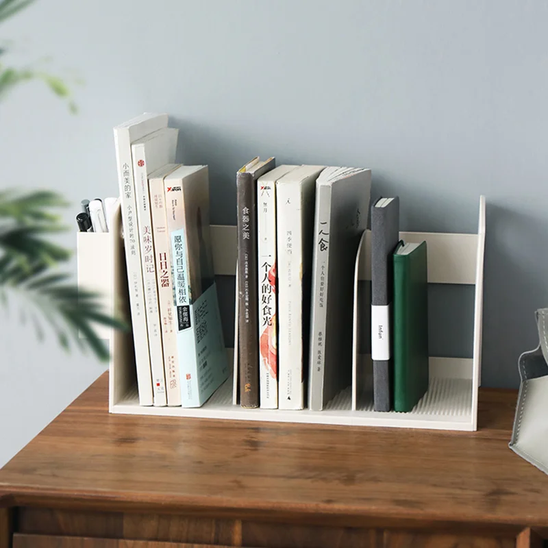 Настольная книжная полка напольный столик маленький книжный шкаф стол для