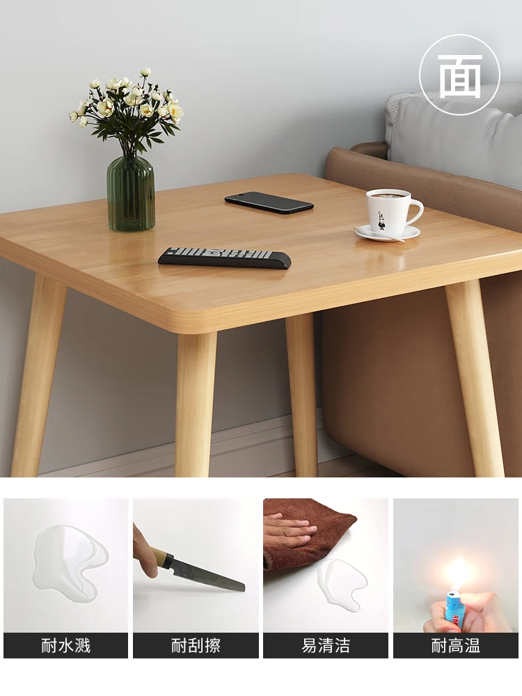 Мебель для гостиной диван простой современный маленький стол искусственный