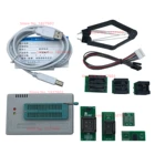 V11.81 XGecu TL866II Plus USB-программатор с поддержкой 17225 + IC + 7 шт. адаптеров SPI Flash NAND EEPROM MCU PIC AVR, замена TL866A