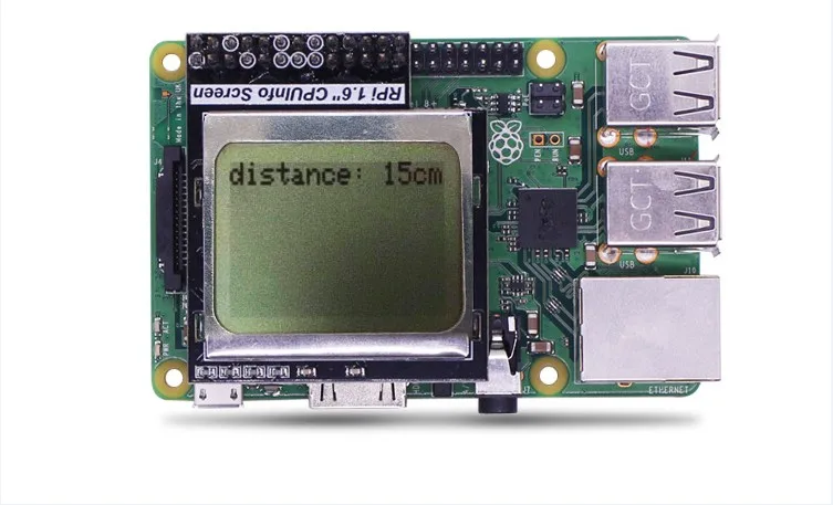 Raspberry Pi 3 Model B ЖК-экран 1,6 дюйма 84x48 с переключателем подсветки, совместимый с Pi2/1/Orange Pi