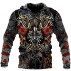 Модные худи в стиле ретро 2021, красивая Броня самурая, пуловер унисекс с 3D принтом и капюшоном на молнии, Повседневная Уличная одежда на молнии в стиле Харадзюку