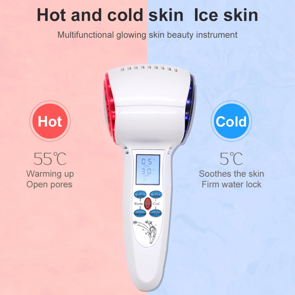 Горячий и холодный молоток ледяной инструмент красный синий свет инструменты
