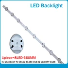 Новинка 15 шт.лот 8LED(3 В) 660 мм Светодиодная лента для подсветки LG 32-дюймовый телевизор 6916L-3148C V18 32 V18 DRT 3148