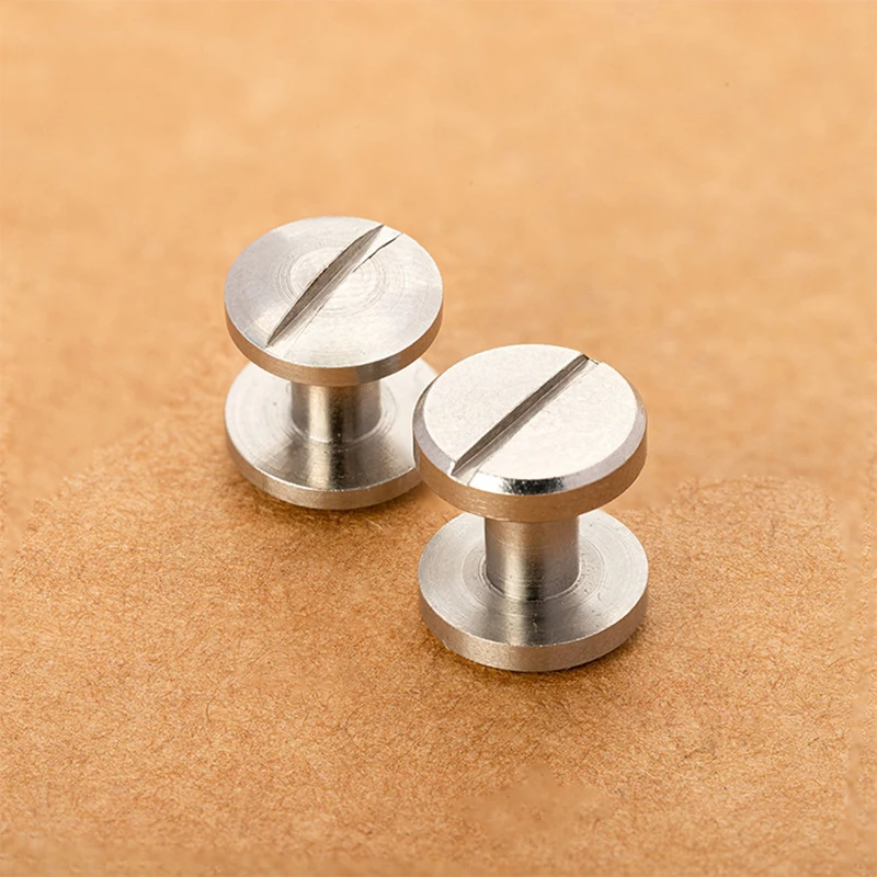 Диаметр 8 мм Дуги Стиль ремень винт кошелек с застежкой сумка Чикаго заклепки DIY