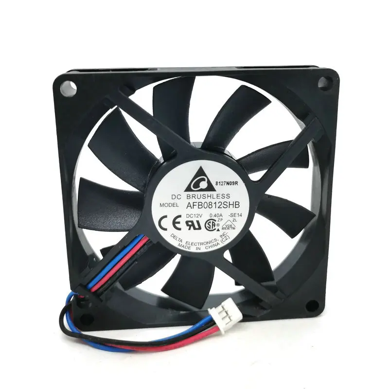 

8CM 8015 12V 0.4a AFB0812SHB Cooling Fan 80*80*15mm