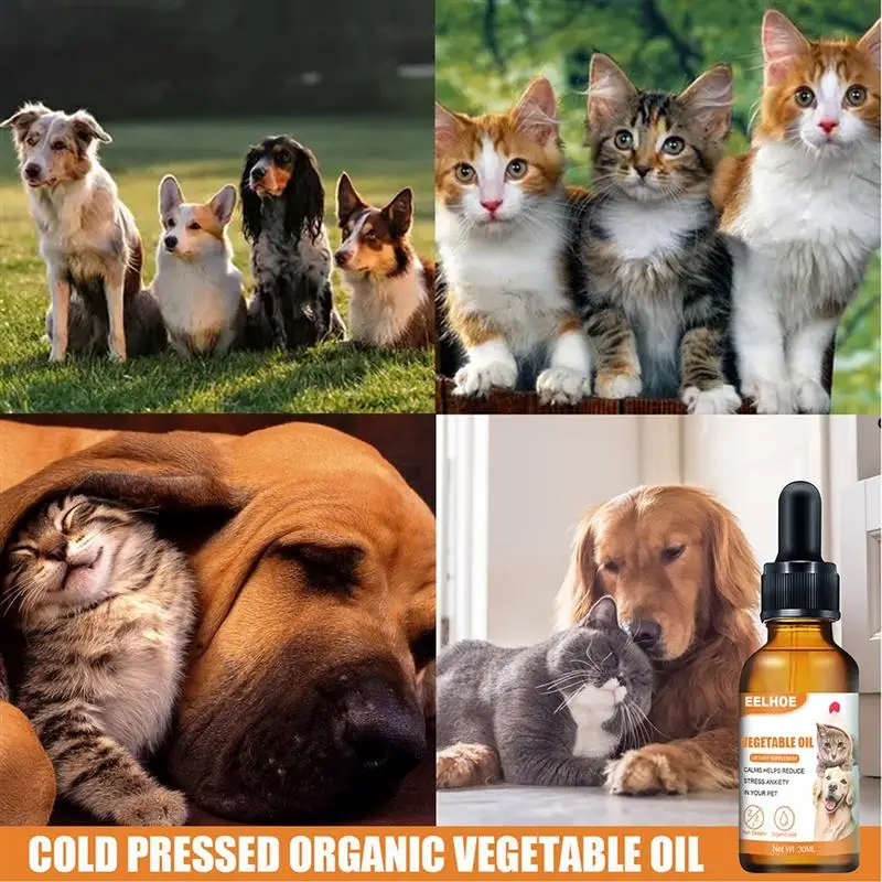 

Dog Calming Essential Oil Pet Supplies Natural Safety Pet Care Oil Dogs Puppy Travel Anti Barking Dog Shop Accessories