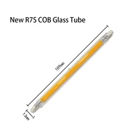 new r7s led bulb cob glass tube 15w 189mm ac220v super bright corn ceramics lamp diode spotlight lampadas replace halogen light