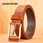 Новые повседневные мужские дизайнерские кожаные ремни, роскошный мужской пояс с пряжкой, винтажный пояс из полиуретановой кожи для джинсов, аксессуары