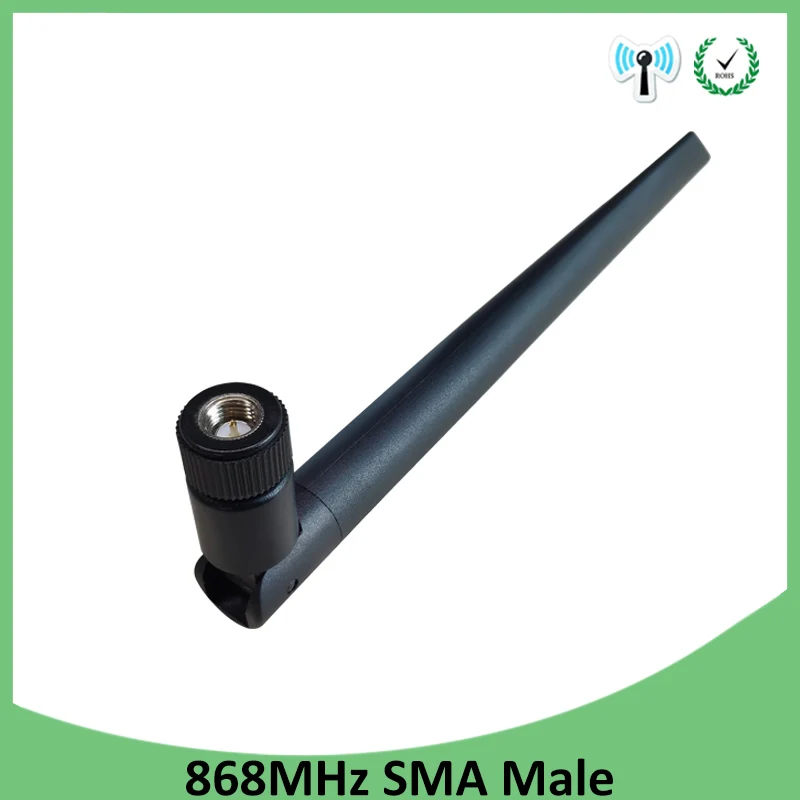 Антенна 868 МГц 915 5dbi SMA Штекерный разъем GSM антенна наружный Ретранслятор Сигнала