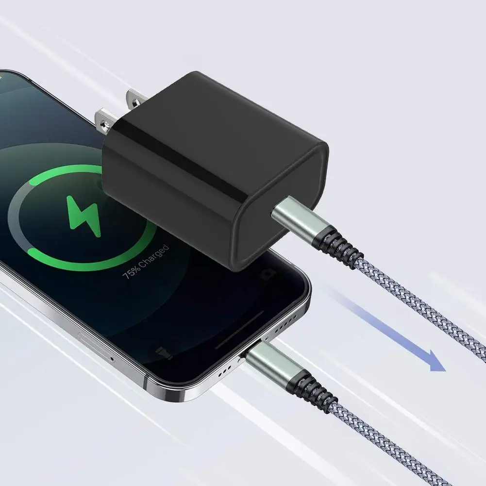 

2020 New PD 20w Fast Charger For Iphone 12 For Huawei USB C Charger For Samsung Mobile Phone Smart Identification Charging Head