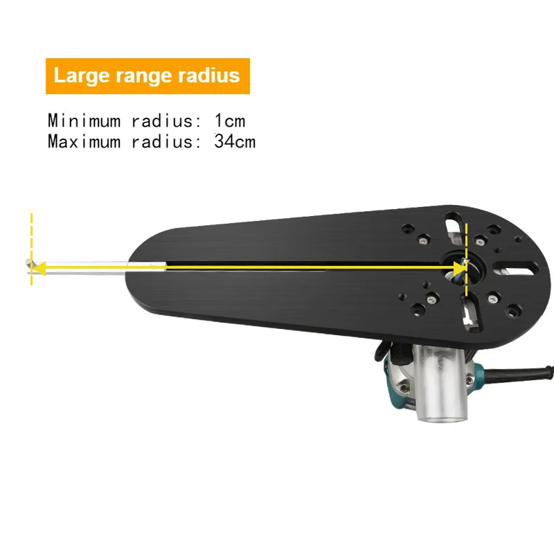 Круглый зажим для фрезерного станка резки кругов с диаметром от 3/4 до 27 дюймов